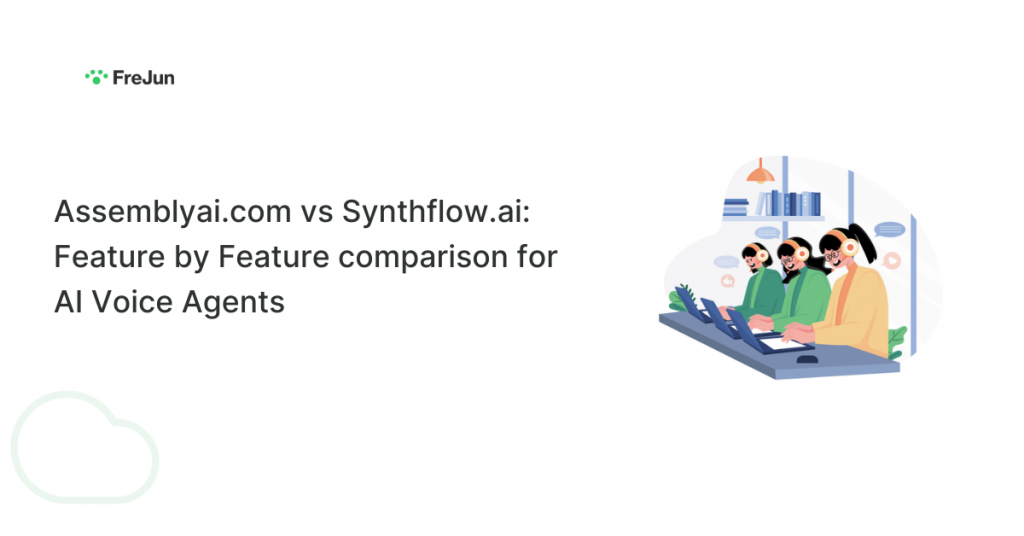 Assemblyai.com vs Synthflow.ai: Feature by Feature comparison for AI Voice Agents